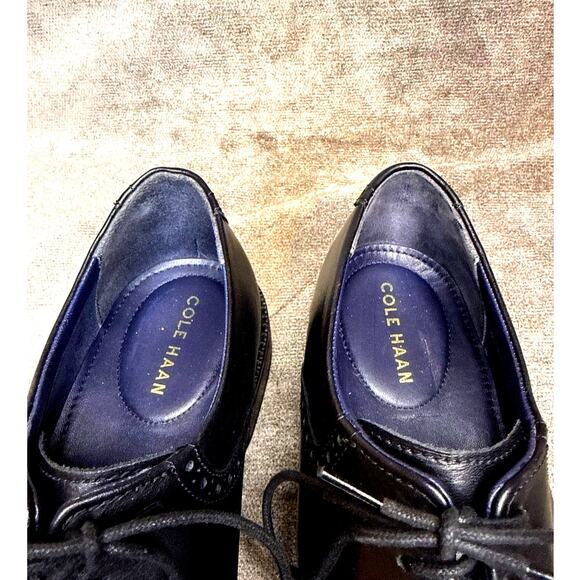 Cole Haan C28883 Plain Toe Oxford Black Leather 11.5M India main image 10